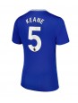 Everton Michael Keane #5 Zenski Domaci Dres 2024-25 Kratak Rukavima